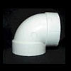 FIT ALL CENTRAL VACUUM INTAKE PVC ELBOW / ELL 90º SHORT SWEEP