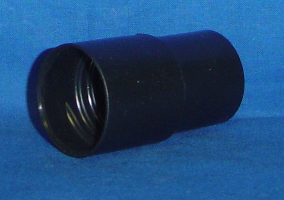 FIT ALL ATTACHMENT HOSE CUFF WIRE REINFORCED 1 1/4" BLACK