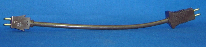 FILTER QUEEN BROWN MALE-FEMALE PIGTAIL CORD WITH EARS