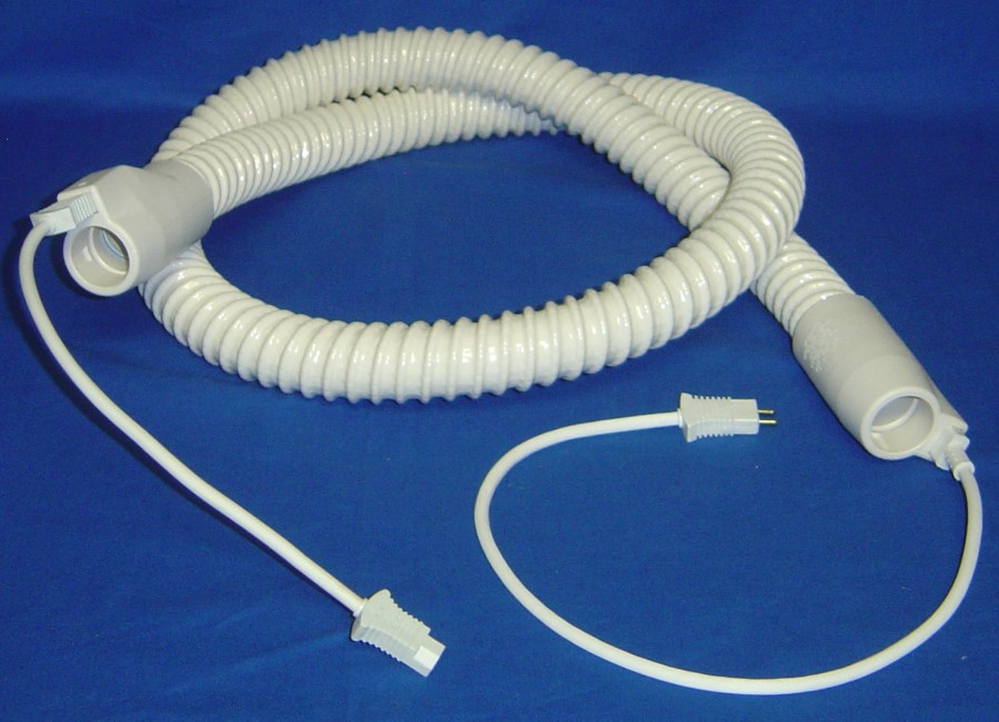 WIRE REINFORCED ELECTRIC HOSE WITH PIGTAILS 6'