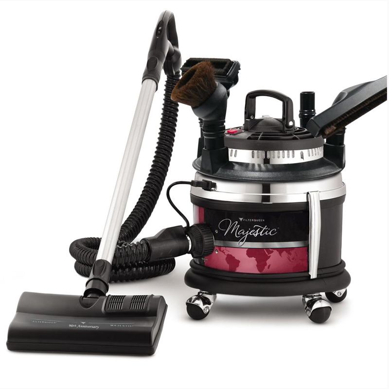 FILTER QUEEN MAJESTIC CANISTER VACUUM WITH POWER NOZZLE