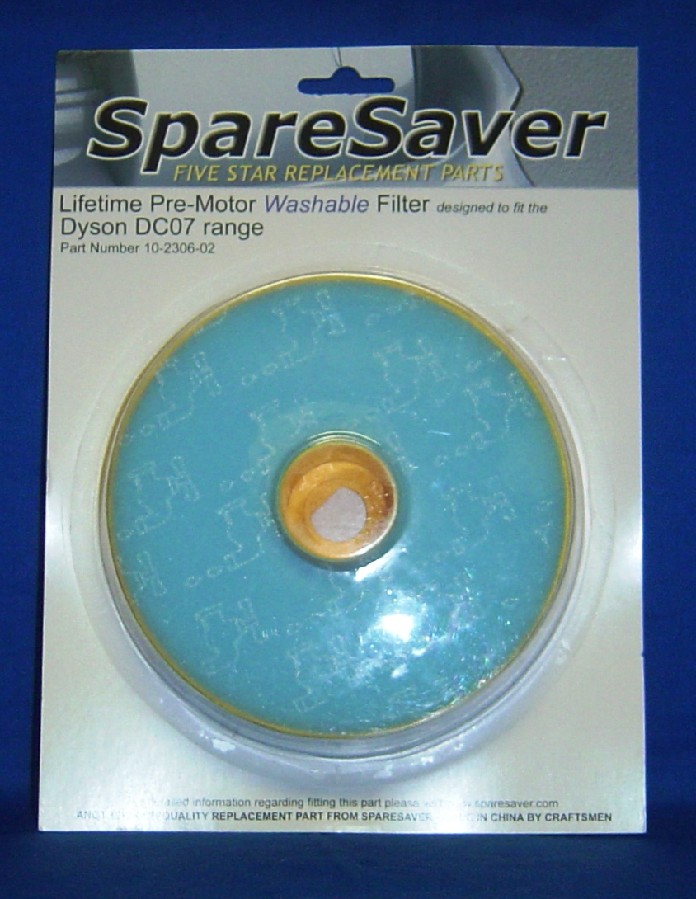 DYSON FILTER WASHABLE FOAM PRE MOTOR