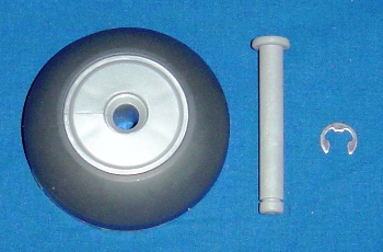 HOOVER REAR WHEEL WITH AXLE