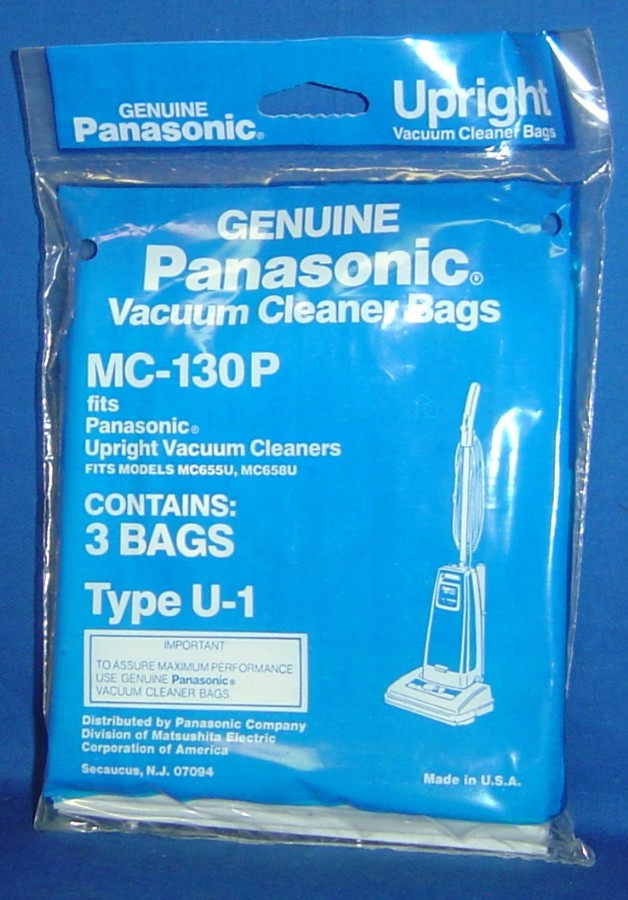 PANASONIC 3 PK "STYLE U-1" PAPER BAGS